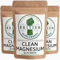 Clean Genuine Magnesium Glycinate - British Supplements