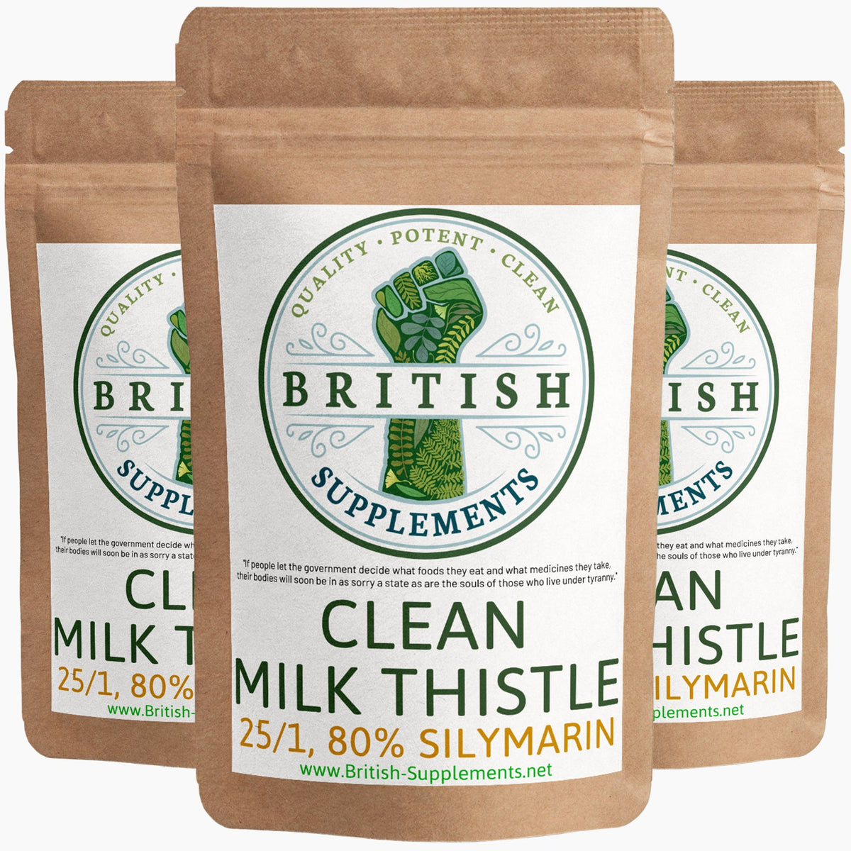 Clean Genuine Milk Thistle Supplement – British Supplements